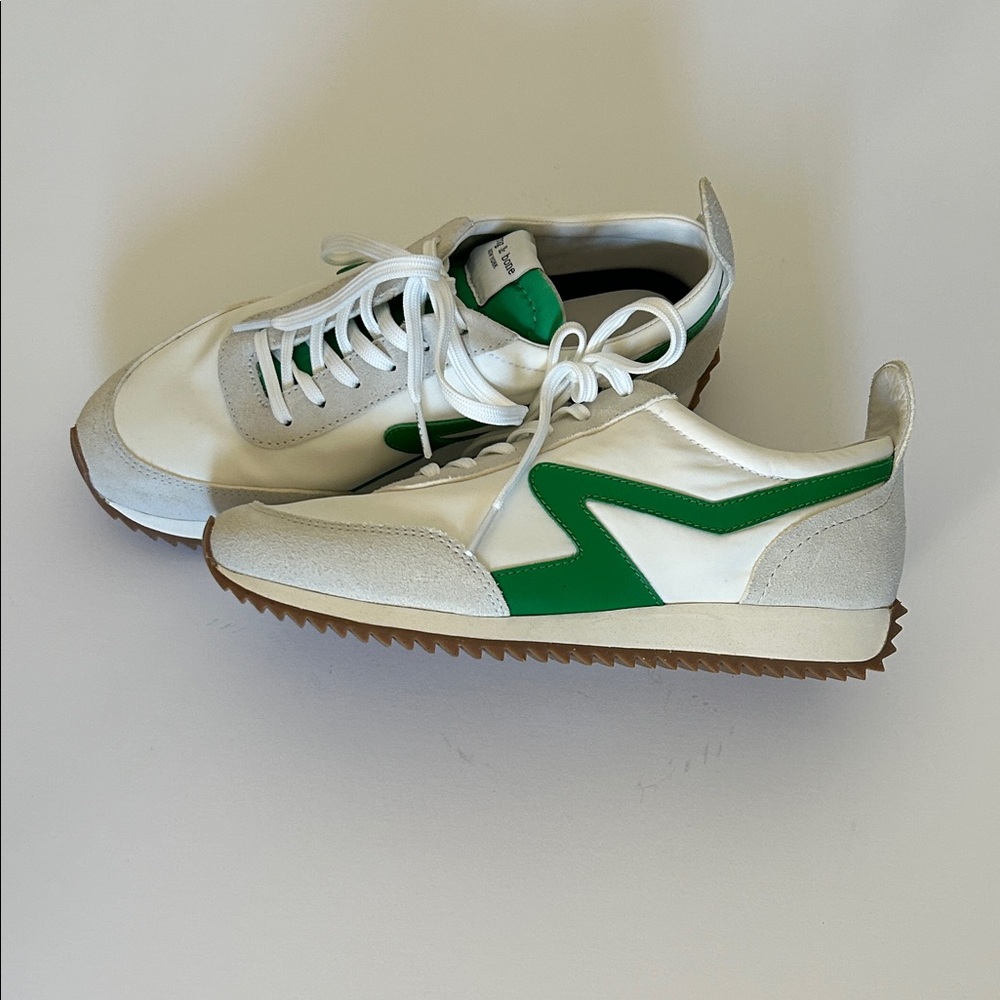 rag & bone White and Green Sneakers sz.39 New